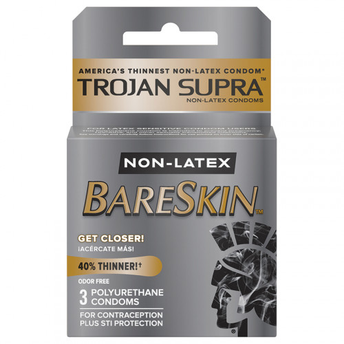 Trojan Ultra Ribbed Condoms (3 Pack)